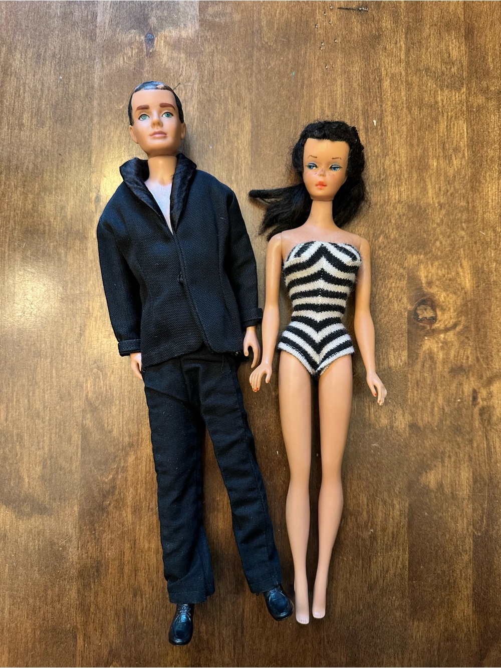 Vintage 1960’s Barbie & Ken Dolls & Bundle of Clothing
